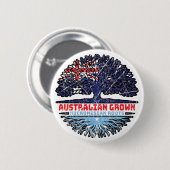 Badge Rond 5 Cm Micronésie Océan australien (Devant & derrière)