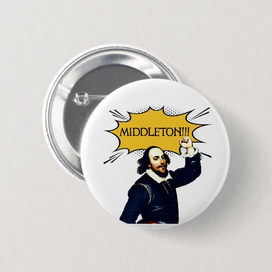 Badge Rond 5 Cm Middleton (Devant & derrière)