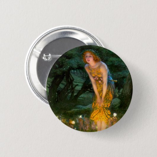 Badge Rond 5 Cm Midété Eve Edward Robert Hughes (Devant & derrière)