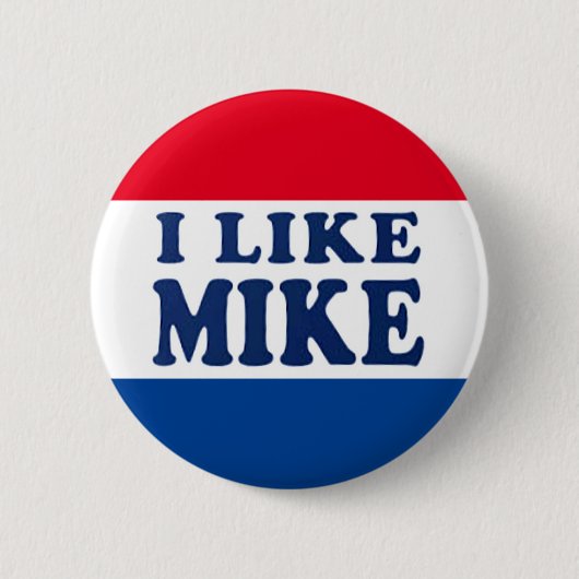 Badge Rond 5 Cm Mike Pence pour le président 2024 (Devant)