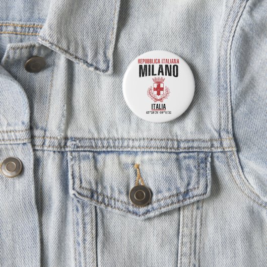 Badge Rond 5 Cm Milano (En situation)