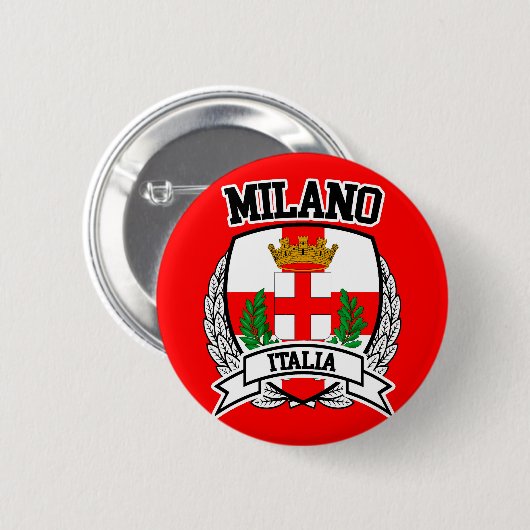 Badge Rond 5 Cm Milano (Devant & derrière)