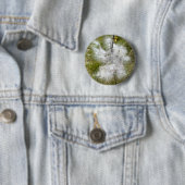 Badge Rond 5 Cm Milkweed | Papillon | (En situation)