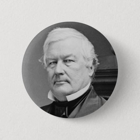 Badge Rond 5 Cm Millard Fillmore (Devant)
