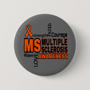 Badge Rond 5 Cm Milliseconde de mots…
