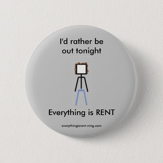 Badge Rond 5 Cm Mimi bouton (Devant)