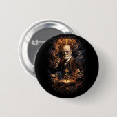 Badge Rond 5 Cm Mind of Fire (Devant & derrière)