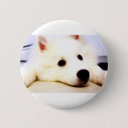 Badge Rond 5 Cm Mini-Esquimau Américain (Devant)