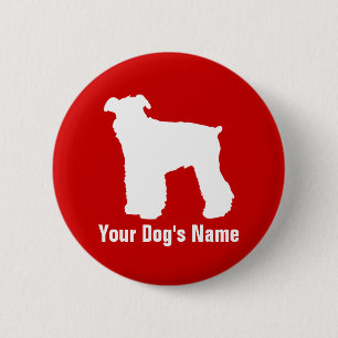 Badge Rond 5 Cm Miniature Schnauzer ミ ュ ニ ュ ・ Langue ナ Partager