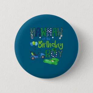 Badge Rond 5 Cm Minimal Mawmaw Anniversaire Garçon Troue Unique