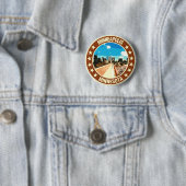 Badge Rond 5 Cm Minneapolis (En situation)