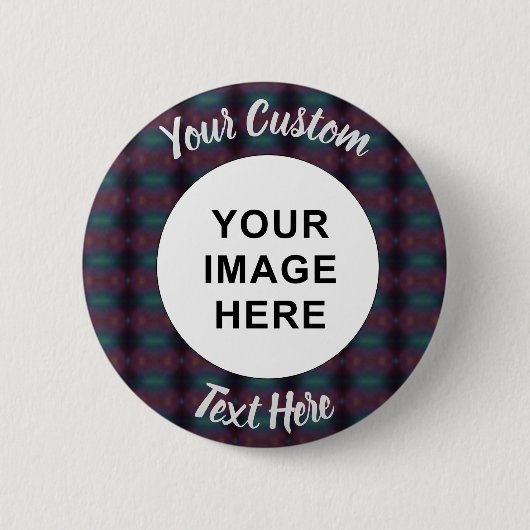 Badge Rond 5 Cm Mirage de Fleur de Cactus (Devant)