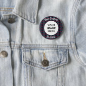 Badge Rond 5 Cm Mirage de Fleur de Cactus (En situation)