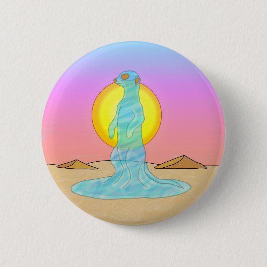 Badge Rond 5 Cm Mirage vivant (Devant)
