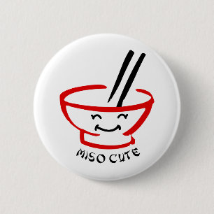Badge Rond 5 Cm Miso mignon