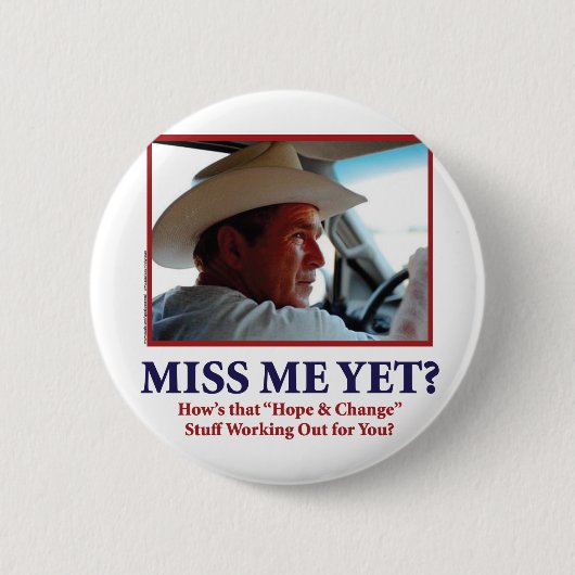 Badge Rond 5 Cm Miss Me Yet? (Devant)