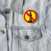 Badge Rond 5 Cm Missile d'Anti-Rocket (En situation)