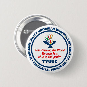 Badge Rond 5 Cm Mission - Transform World - Amour et Justice
