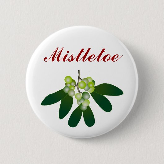 Badge Rond 5 Cm Mistletoe (Devant)