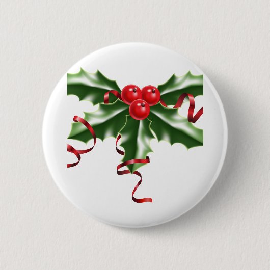 Badge Rond 5 Cm Mistletoe (Devant)