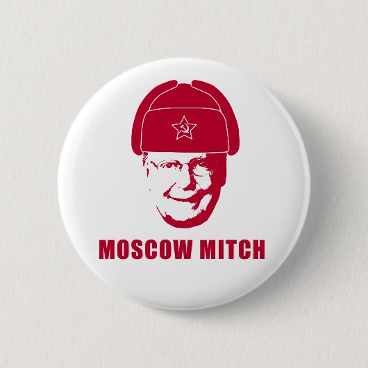 Badge Rond 5 Cm Mitch de Moscou (Devant)