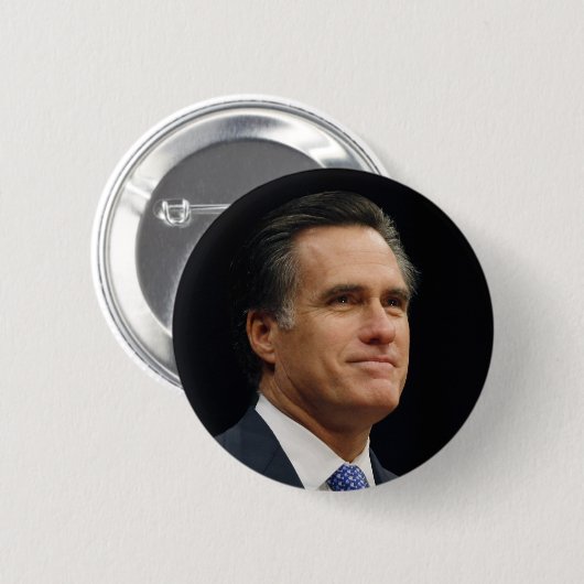 Badge Rond 5 Cm Mitt Romney (Devant & derrière)