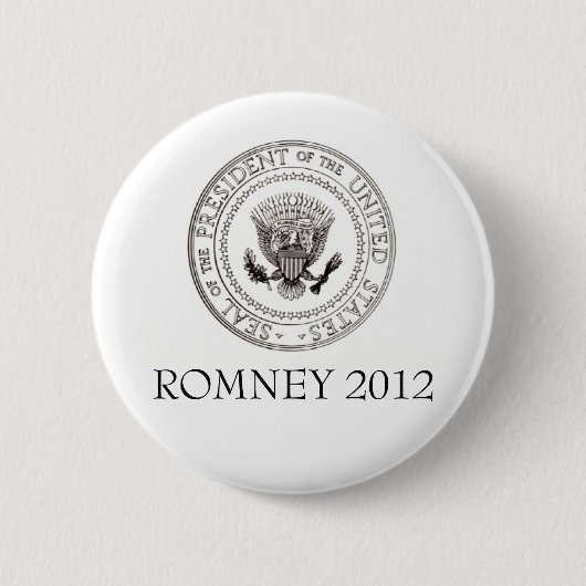 Badge Rond 5 Cm Mitt Romney 2012 (Devant)