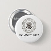 Badge Rond 5 Cm Mitt Romney 2012 (Devant & derrière)