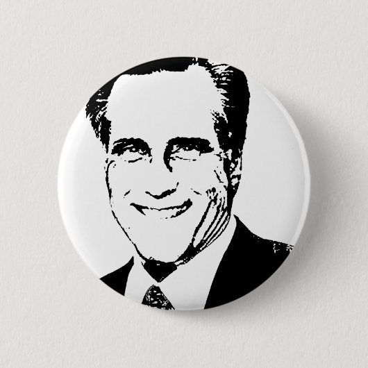 Badge Rond 5 Cm Mitt Romney 2012 (Devant)