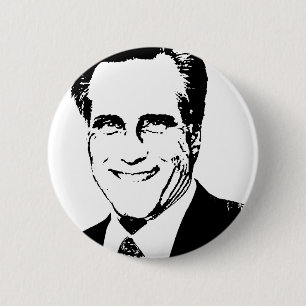 Badge Rond 5 Cm Mitt Romney 2012