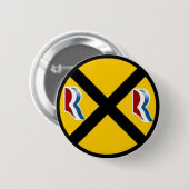 Badge Rond 5 Cm Mitt Romney et express 2012 de Paul Ryan (Devant & derrière)