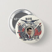 Badge Rond 5 Cm Mitt Romney représente les États-Unis (Devant & derrière)
