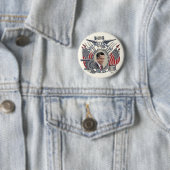 Badge Rond 5 Cm Mitt Romney représente les États-Unis (En situation)