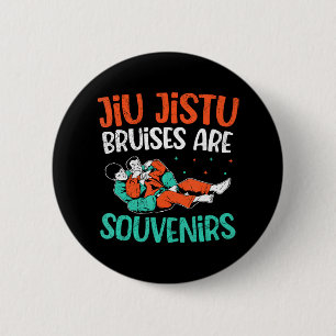 Badge Rond 5 Cm Mixed martial art brésilien Jiu Jitsu Trainer Arts