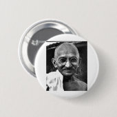 Badge Rond 5 Cm MKGandhi (Devant & derrière)