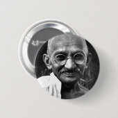 Badge Rond 5 Cm MKGandhi (Devant & derrière)
