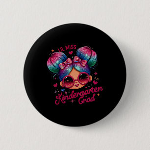 Badge Rond 5 Cm Mlle Kindergarten Grad Grad Graduation Dernier Day