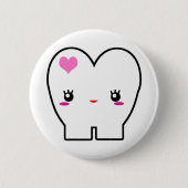 Badge Rond 5 Cm Mlle Tooth (Devant)