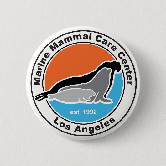 Badge Rond 5 Cm MMCC bouton de LA ! (Devant)