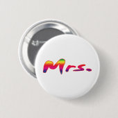 Badge Rond 5 Cm Mme Button (Devant & derrière)