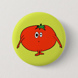 Badge Rond 5 Cm Mme Tomato