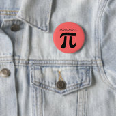 Badge Rond 5 Cm MMM...Pi (En situation)