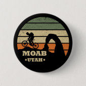 Badge Rond 5 Cm Moab mtb VTT (Devant)