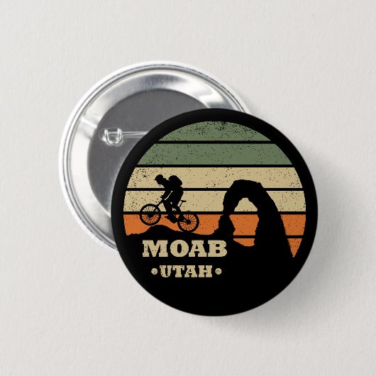 Badge Rond 5 Cm Moab mtb VTT (Devant & derrière)