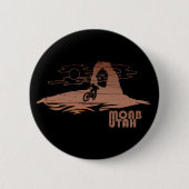 Badge Rond 5 Cm Moab mtb VTT (Devant)