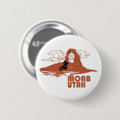 Badge Rond 5 Cm Moab mtb VTT (Devant & derrière)