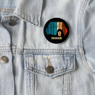 Badge Rond 5 Cm Moab Utah Parc national des Arches
