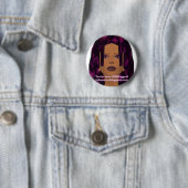 Badge Rond 5 Cm MOBlogged par Julz (En situation)