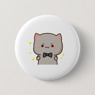 Badge Rond 5 Cm Mochj Cat - MS2