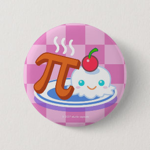 Badge Rond 5 Cm Mode d'aile du nez de pi